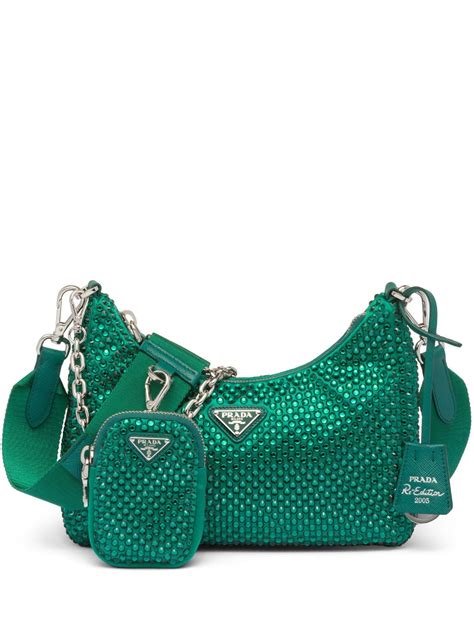 prada bolsa cristales|farfetch bolsas prada.